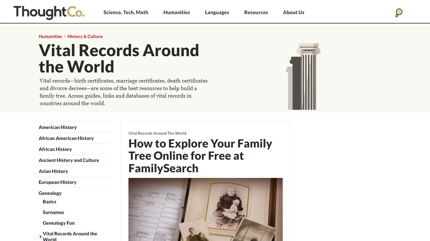 Vital Records Around the World - ThoughtCo